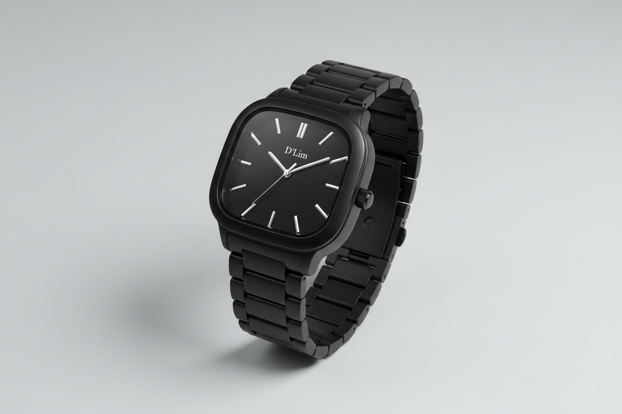 Analogue Rubber Strap Watch
